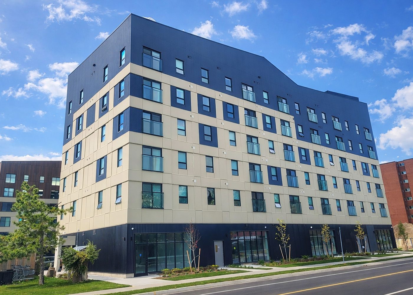 Housing project associated with Franklin Street
